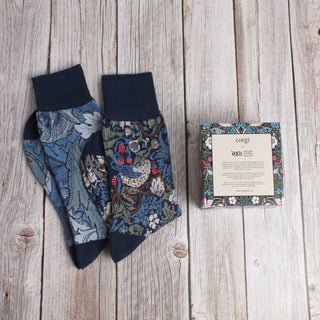 Men's 2-Pair William Morris Socks