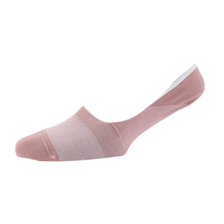 Women's Micro Striped Mercerised Cotton Invisible Socks