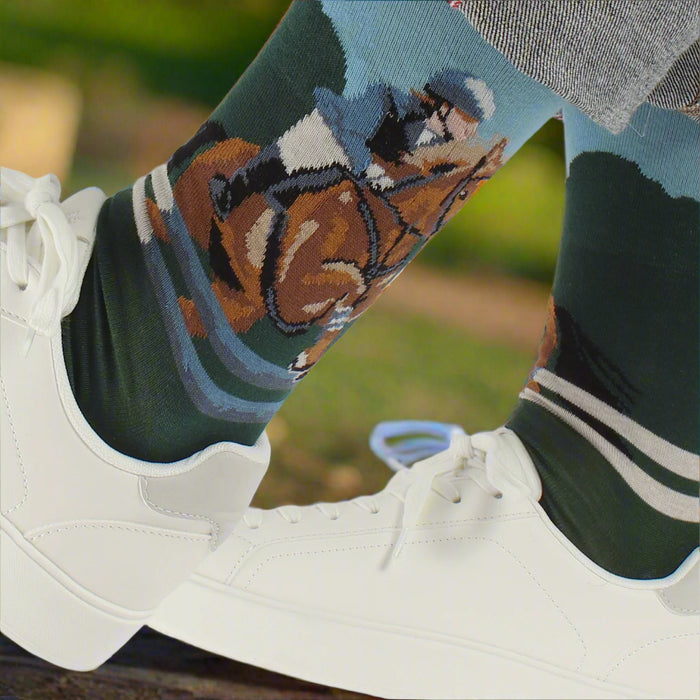 Men's Show Jumping Cotton Socks