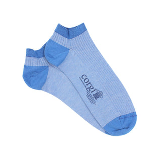 Men's Micro Stripe Cotton Trainer Socks