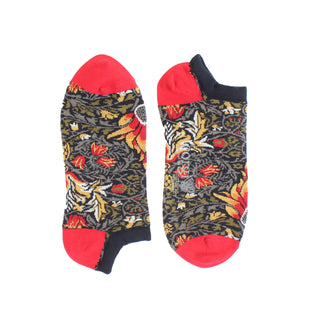 Men's William Morris Snakeshead Cotton Trainer Socks