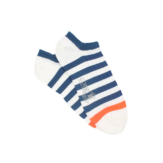 Men's Sailor Stripe Cotton Trainer Socks