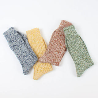 Men's Marl Wool & Cotton Socks