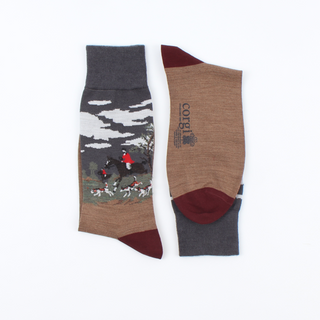 Men's Country Horse Merino Wool Socks