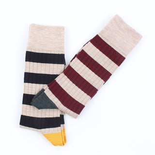 Men's Two Stripe Wool Socks