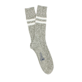 Men's Sport Stripe Pure Cotton Boot Socks