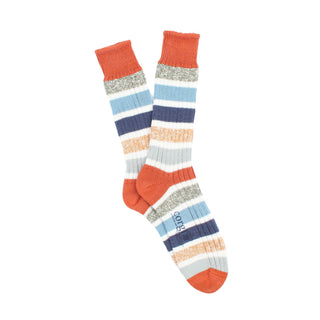 Men's Pantone Stripe Pure Cotton Socks