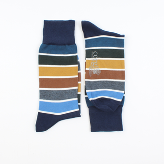 Men's Pantone Stripe Cotton Socks