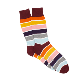 Men's Pantone Stripe Cotton Socks