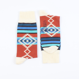 Men's Native Aztec Cotton Socks