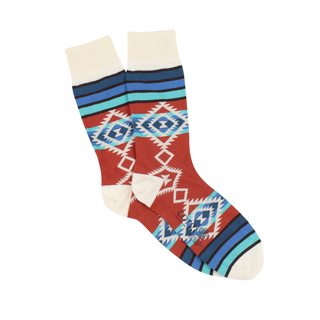 Men's Native Aztec Cotton Socks