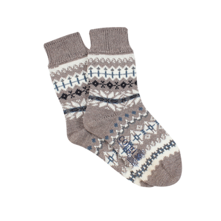 Women's Fair Isle Wool & Cotton Socks