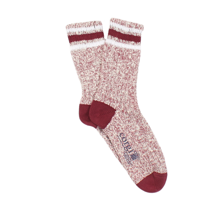 Women's Marl Stripe Pure Cotton Socks