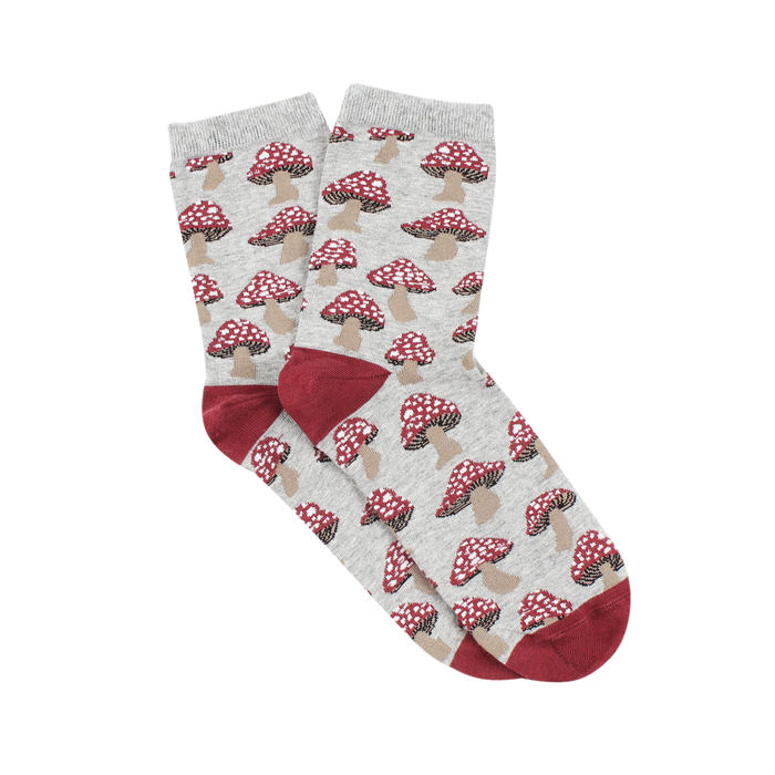 Women's Mushroom Cotton Socks