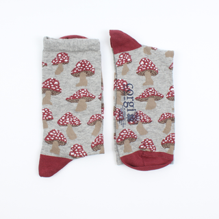 Women's Mushroom Cotton Socks