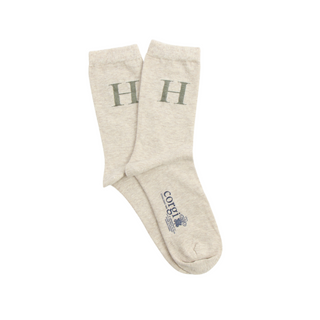 Women's 3-Pair Personalised Letter Socks