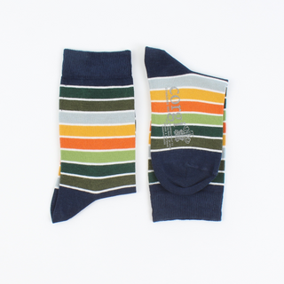 Kids Striped Cotton Socks