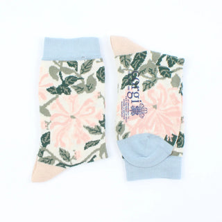 Kids William Morris Honeysuckle Cotton Socks