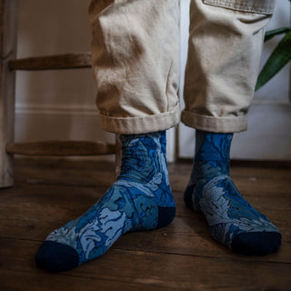 Men's William Morris Ancathus Cotton Socks