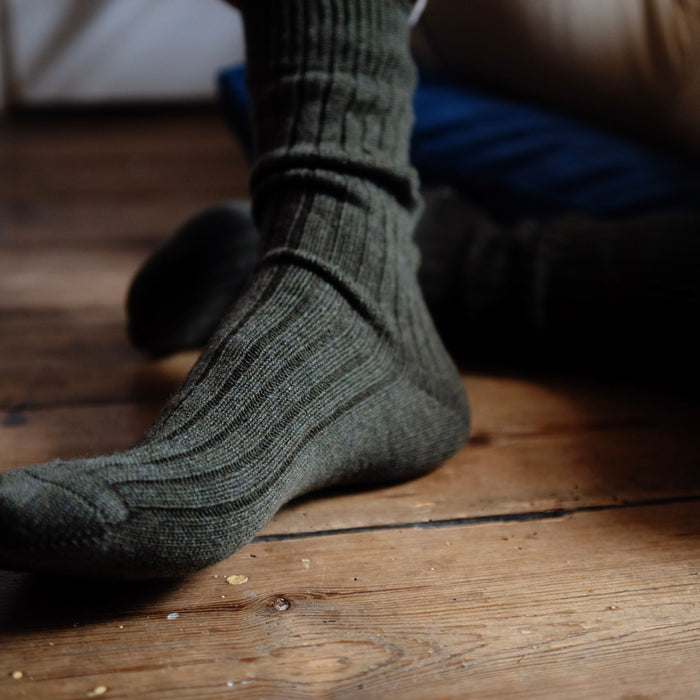 Men's Pure Cashmere House Socks