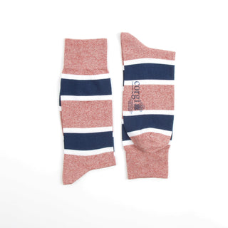 Men's Marl Stripe Cotton Socks