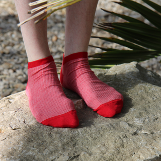 Men's Micro Stripe Cotton Trainer Socks