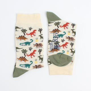 Kids Dinosaur Cotton Socks