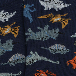 Kids Dinosaur Cotton Socks