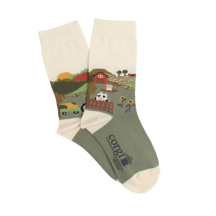 Kids Farm Yard Cotton Socks