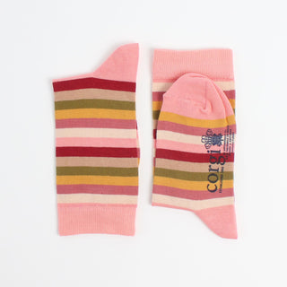 Kids Signature Stripe Cotton Socks