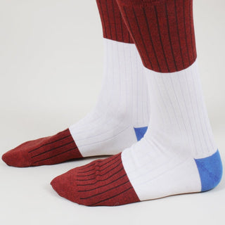 Men's Marl Block Cotton Socks