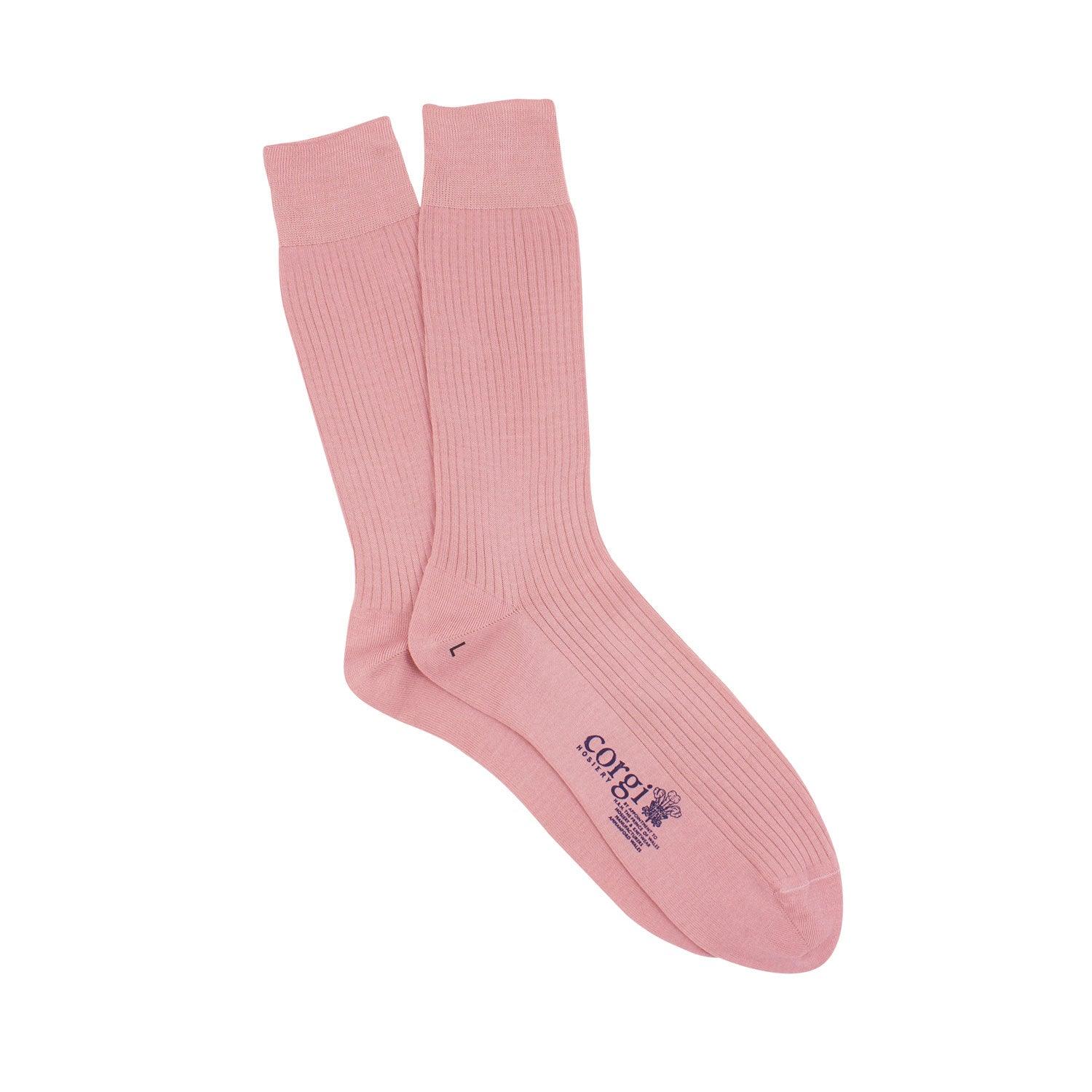 Men's True Rib Mercerised Cotton Socks | Corgi Socks