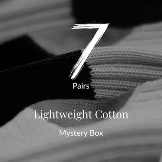 Men's Cotton Socks-Mystery Box 7 Pairs