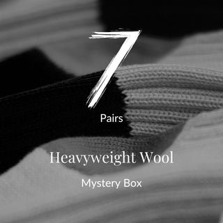 Men's Wool & Cotton Socks-Mystery Box 7 Pairs