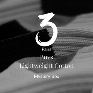 Boy's Cotton Socks-Mystery Box 3 Pairs